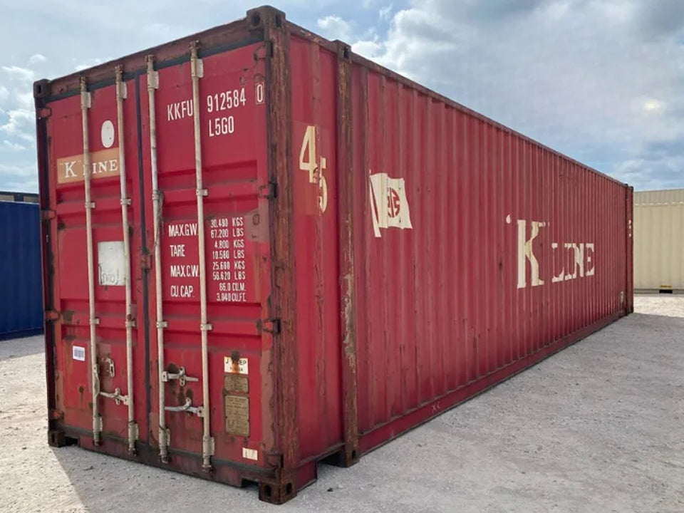 45′ High Cube Wind & Watertight Shipping Containers