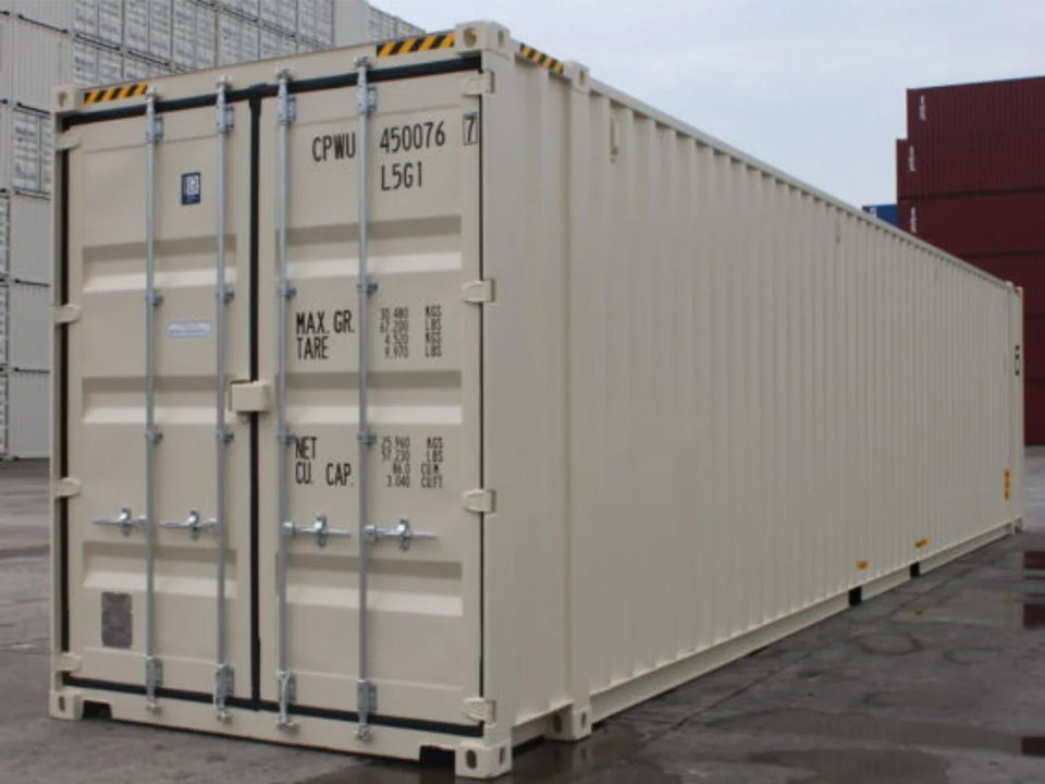 45′ New 1-Trip Container Storage