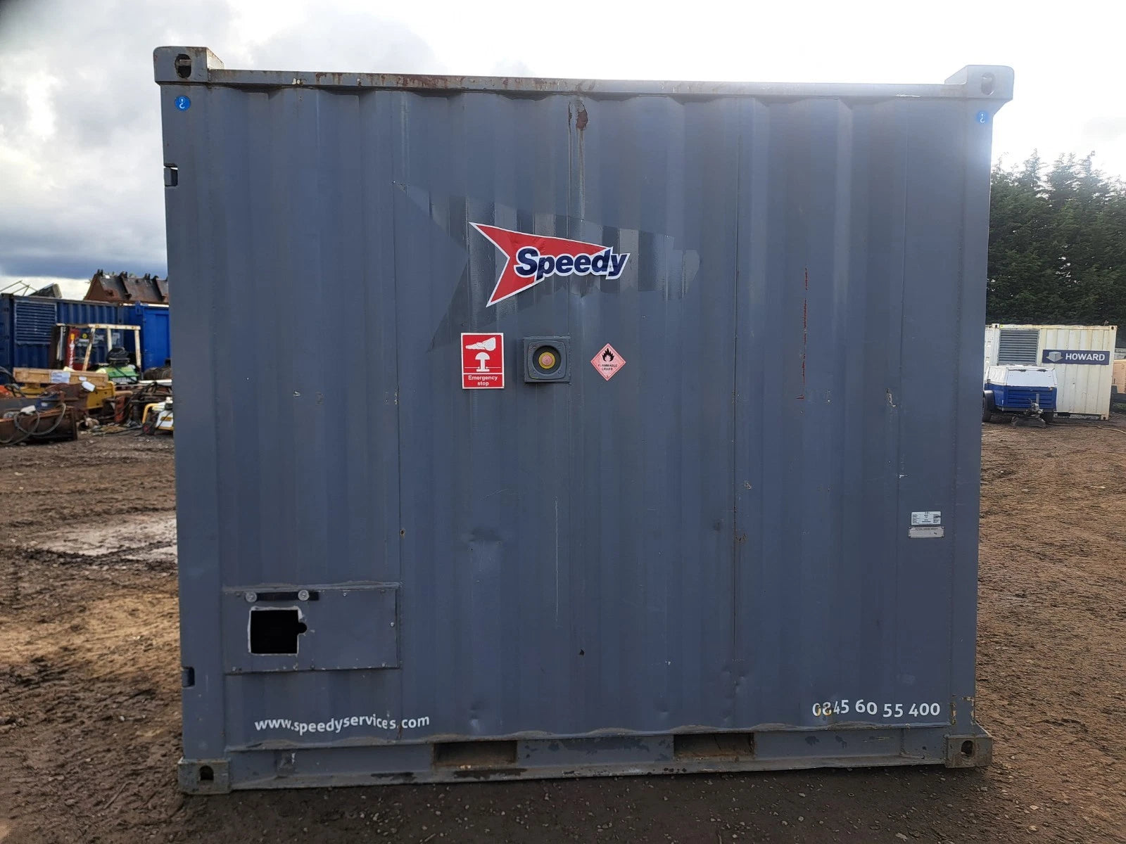 10ft Container Generator Chemical Store Bunded image 3