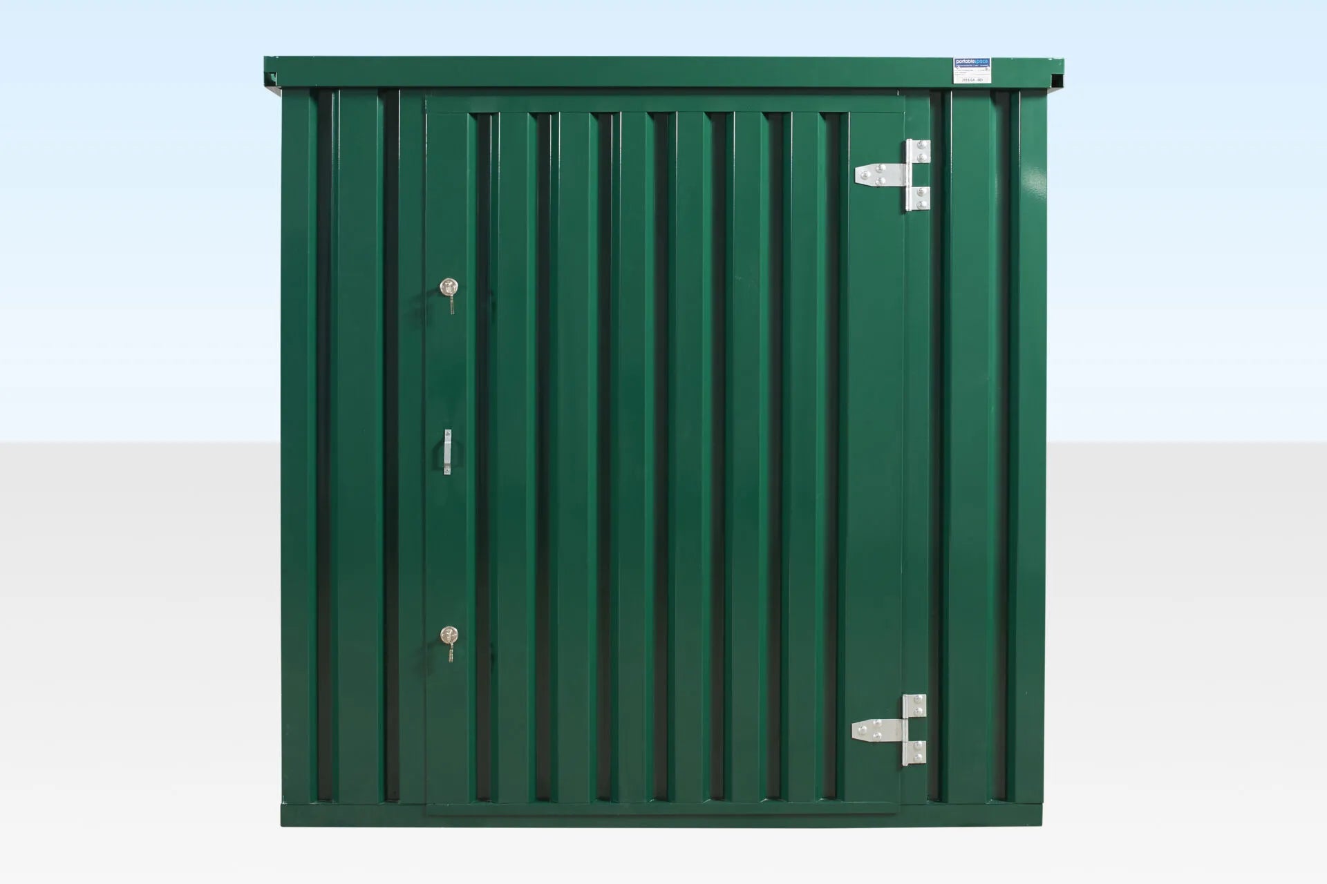 4m x 2.1m Powder Coated Flat Packed Store image 3