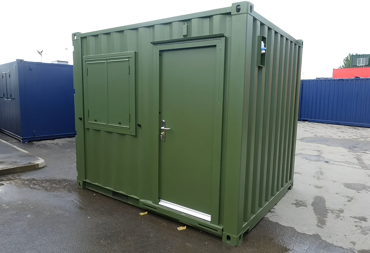 10ft X 8ft Custom Shipping Container Office image 2