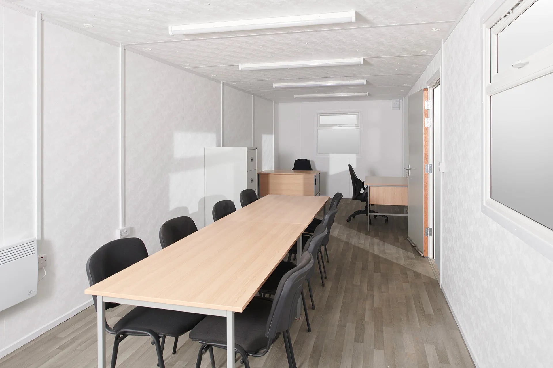 32Ft x 10Ft Jackleg Plastisol Office Cabin image 1