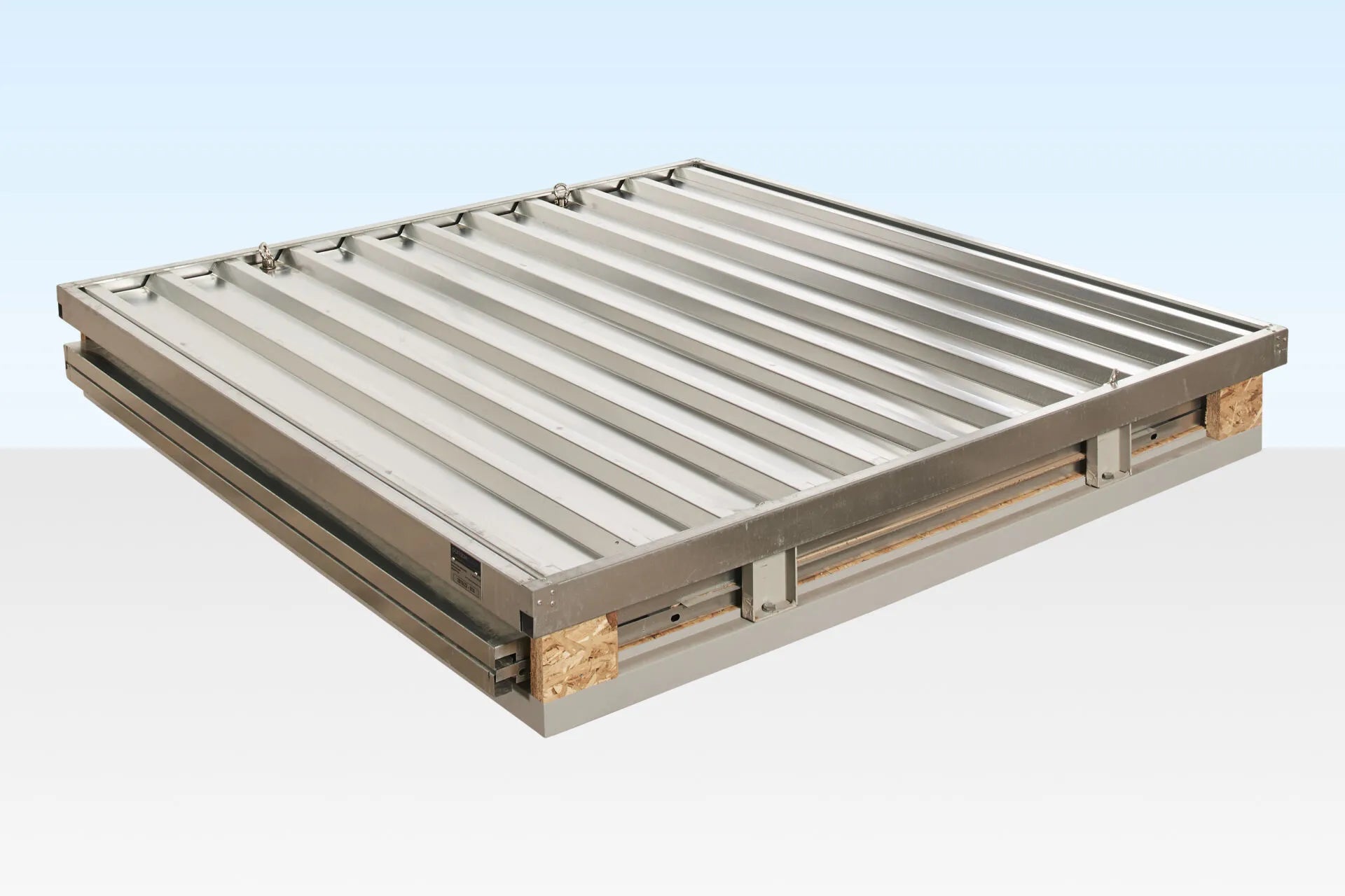 (2m) Flat Pack Metal Store image 1