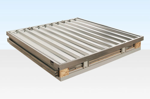 (2m) Flat Pack Metal Store image 1