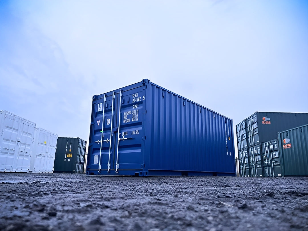 20Ft Shipping Container (One Trip) – Blue image 3