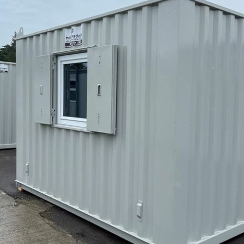 16Ft x 8Ft Steel Anti-Vandal Canteen Cabin