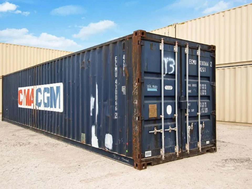 40′ Standard Wind and Watertight Shipping Container- Direct Ship