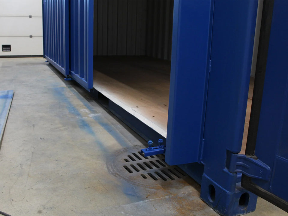 20ft Hi Cube Container (9′ 6″ high) suitable for IBC storage Sliding Door