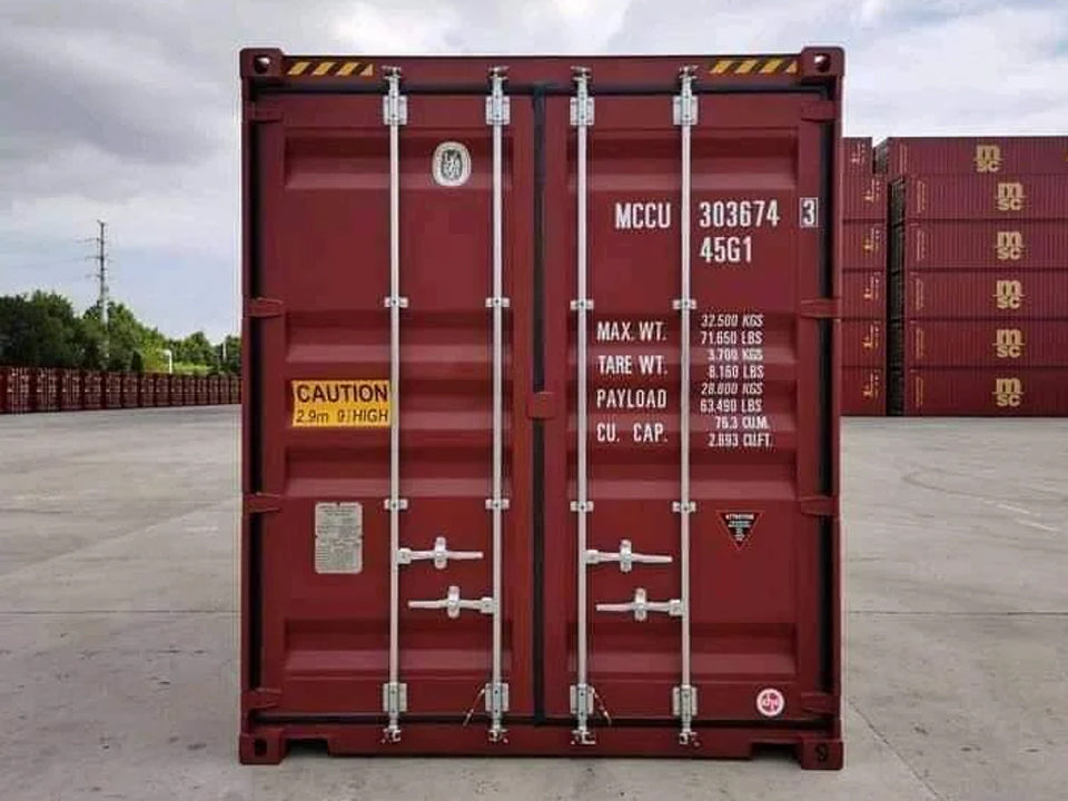 20ft x 8ft Used Cargo-worthy Dry Van