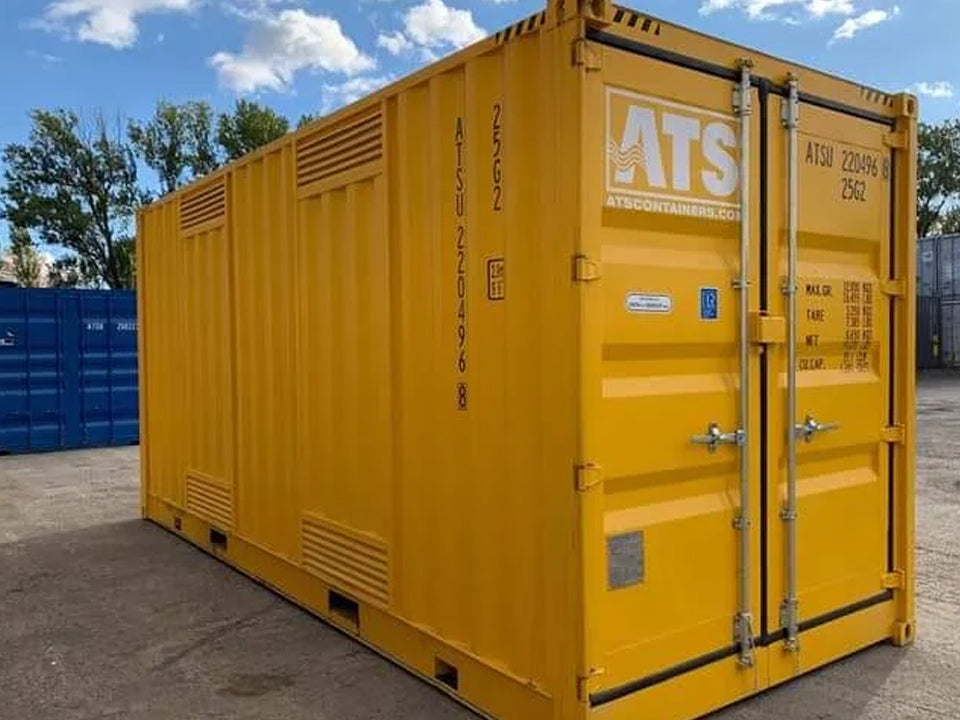 30ft x 8ft Shipping Container (One Trip) – Yellow