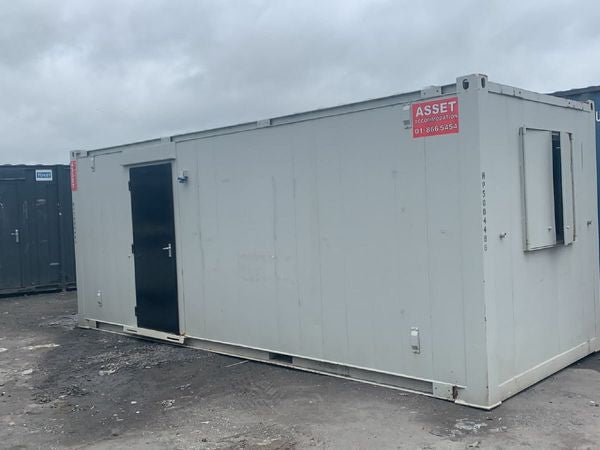 20Ft x 8Ft Steel Anti-Vandal Office Cabin