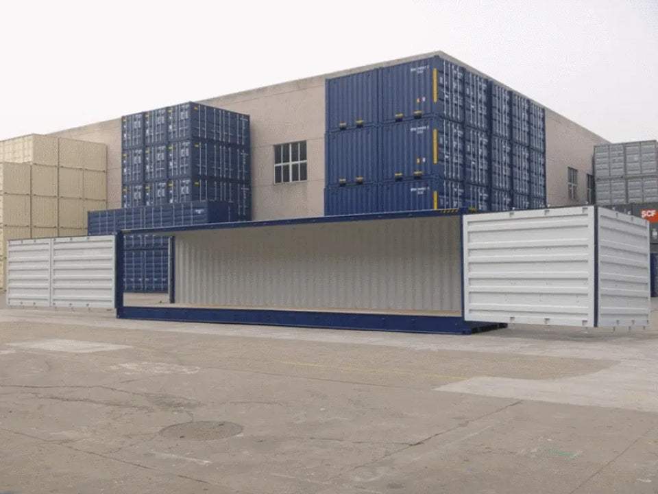 40ft High Cube (9′ 6″ high) Full Side Access Container