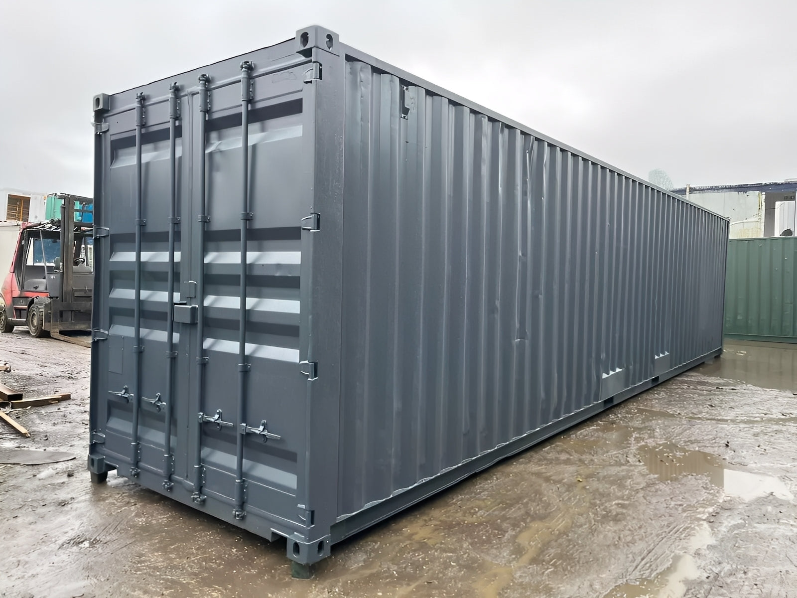40Ft x 8Ft Shipping Container With Double Roll-Up Doors image 8