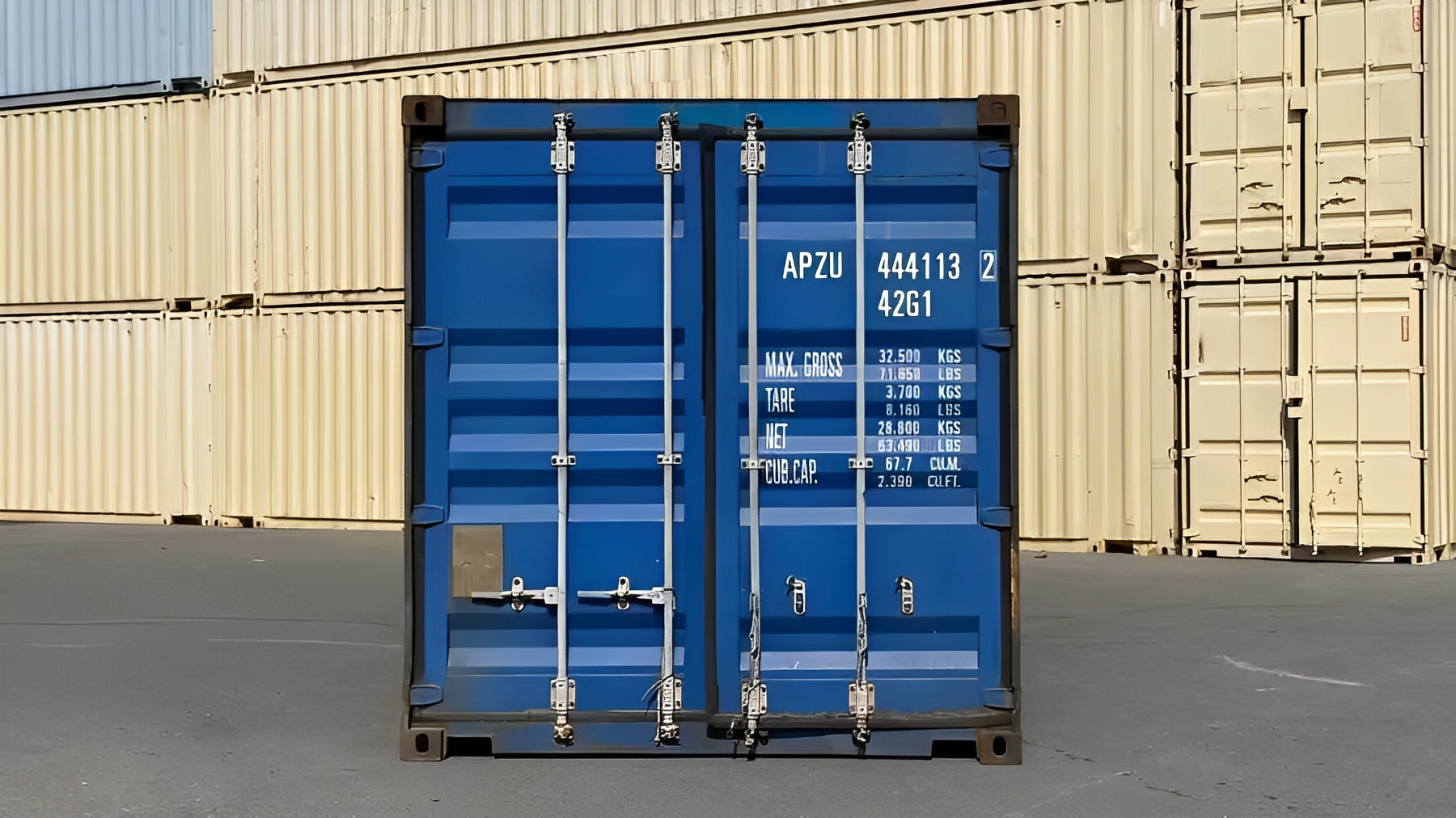 40Ft X 8Ft Used Shipping Container – Standard image 1