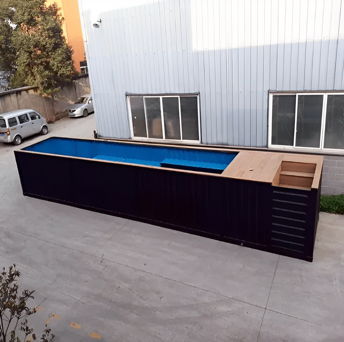 40FT Shipping Container Pool image 1