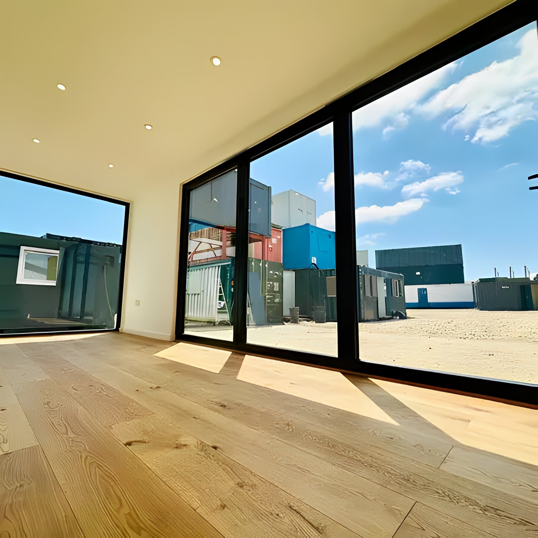 20ft x 8ft Custom Shipping Container Converted Office | Portable Building | Garden Office image 5