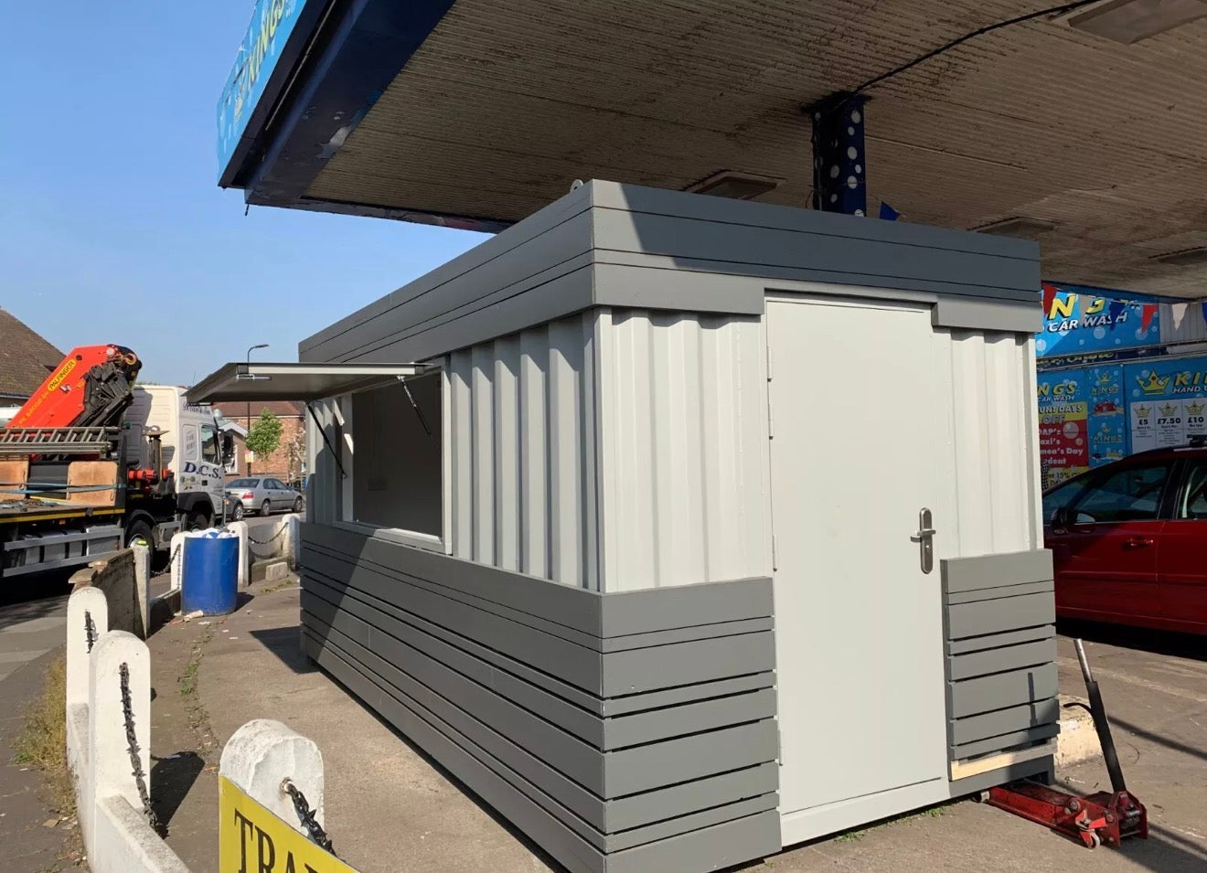16ft x 8ft shipping container - street food/coffee shop/food
