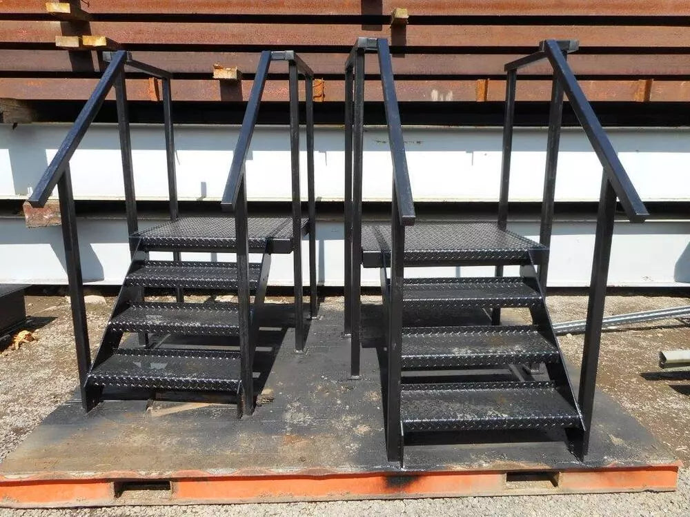 10ft Effluent Tank – 500 Gallon Plus 2 no Container Steps / Stairs / Staircase – image 7