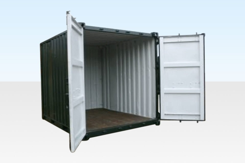 10Ft Cut Down Used Container image 2