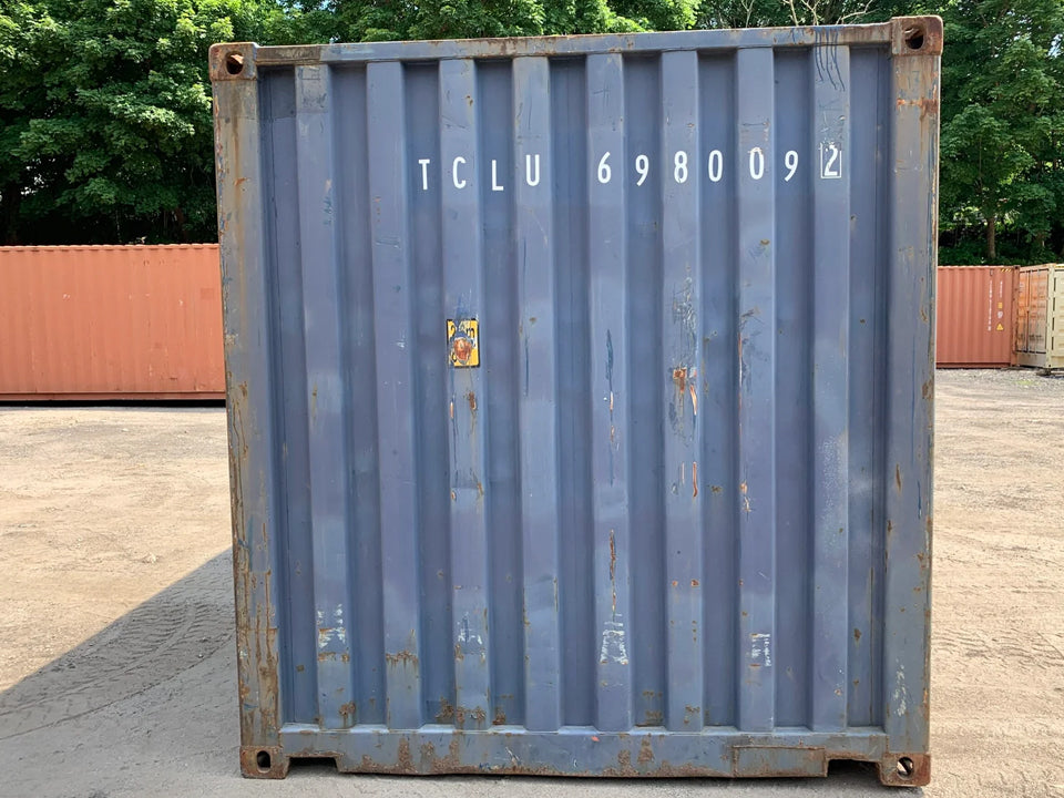 20′ x 8′ x 8.5′ Tall –Used Shipping / Storage Container-Wind and Watertight – Blue