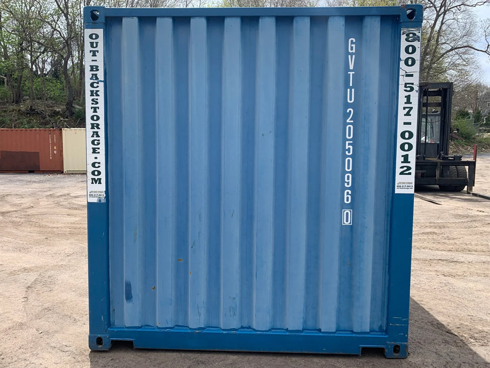 20′ x 8′ x 8.5′ Tall– Wind and Watertight Off Rent Used Shipping / Storage Container – Blue