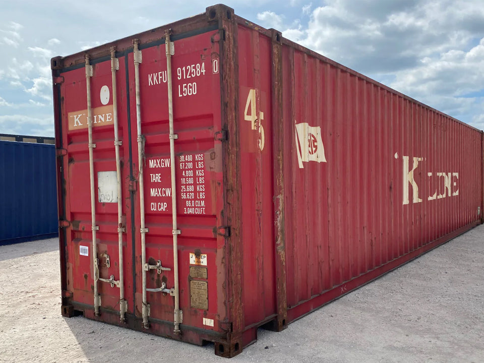 45′ High Cube Wind & Watertight Shipping Containers