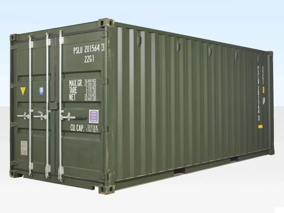 20ft x 8ft Tunnel Container (Double End Door) One Trip