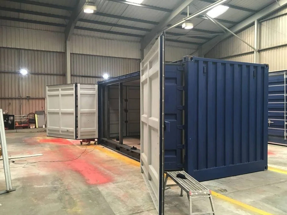Used 20ft Open Side / Full Side Access Container