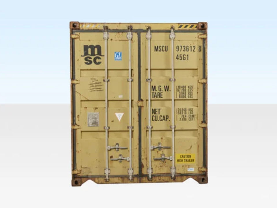 40Ft X 8Ft Used Shipping Container High Cube