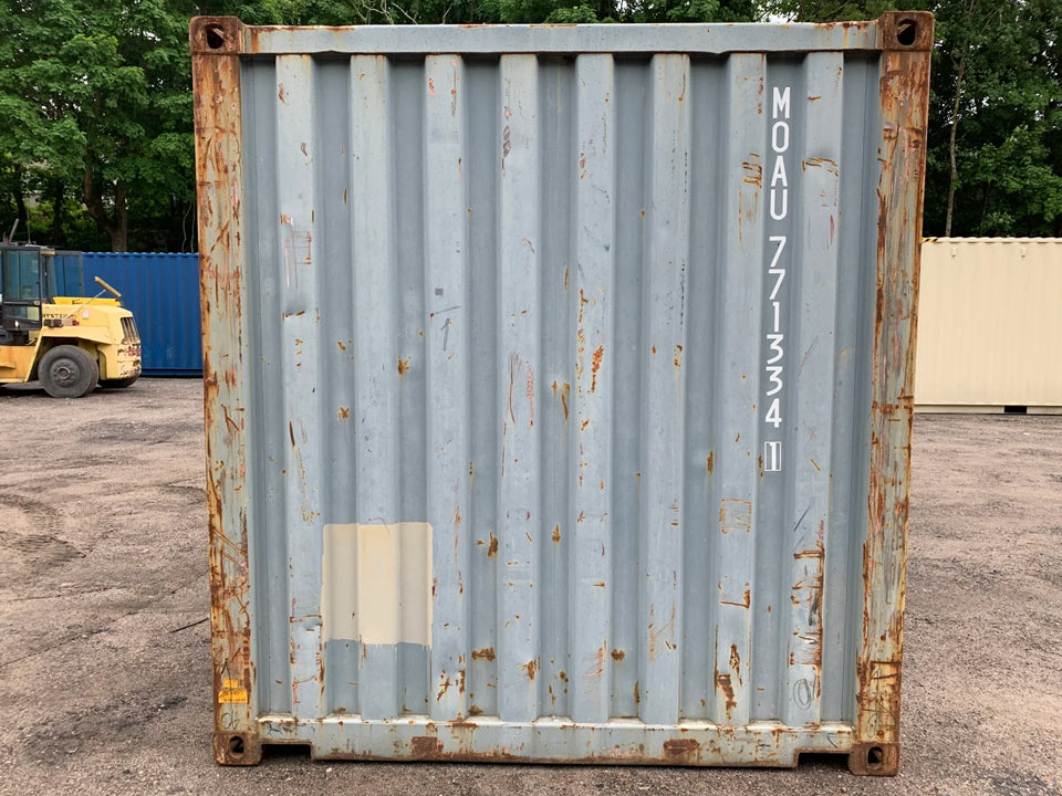 20′ x 8′ x 8.5′ Tall –Used Shipping / Storage Container-Wind and Watertight – Blue