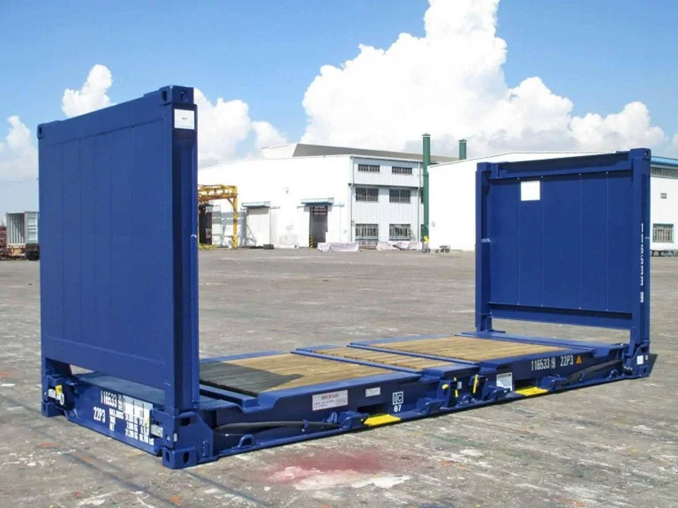 20Ft X 8Ft Used Flat Rack Shipping Containers