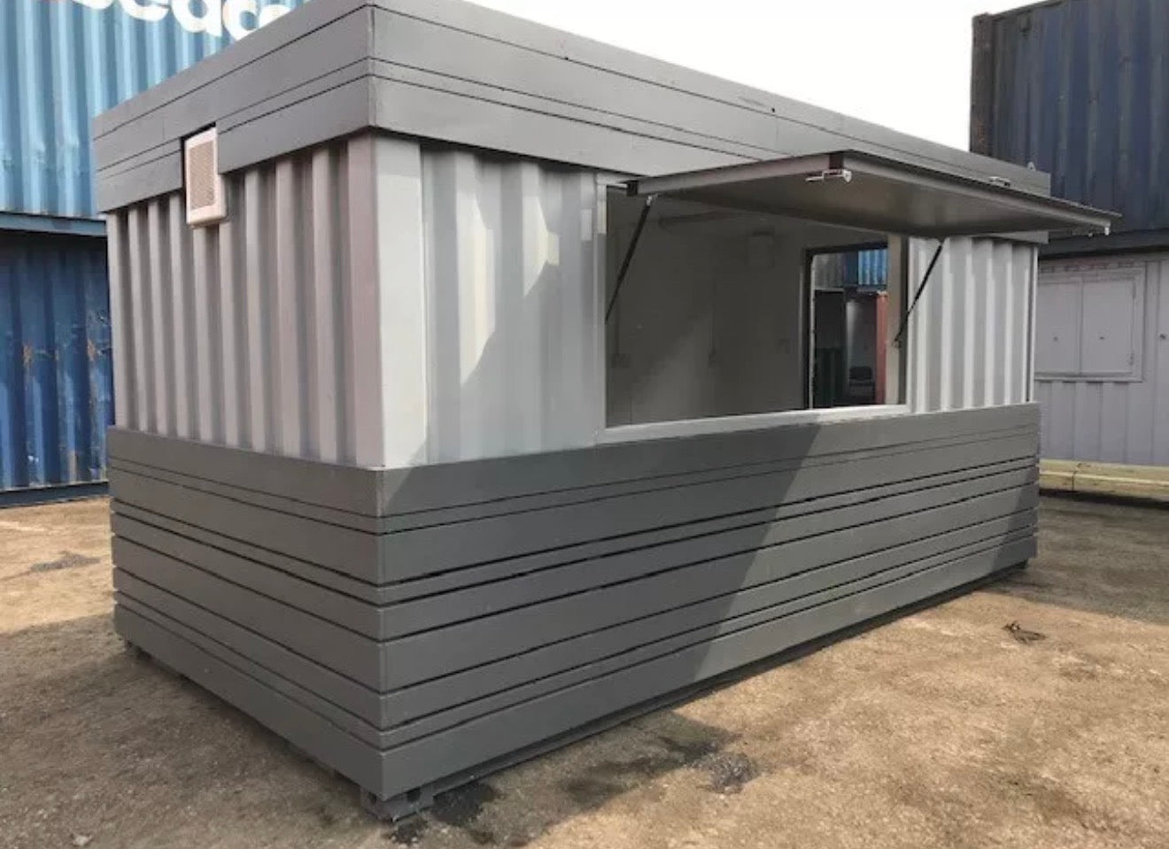 16ft x 8ft shipping container - street food/coffee shop/food