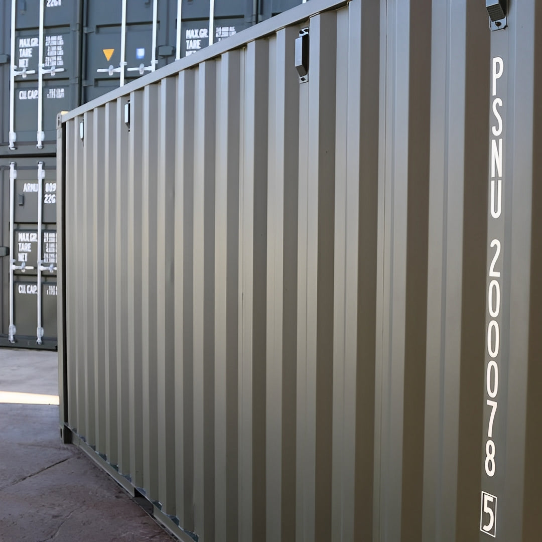 20Ft Shipping Container (One Trip) – Dark Green image 4