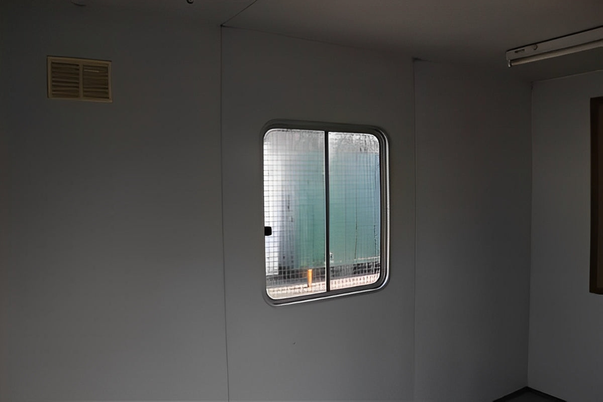 12Ft x 8Ft Steel Anti-Vandal Office Cabin image 1
