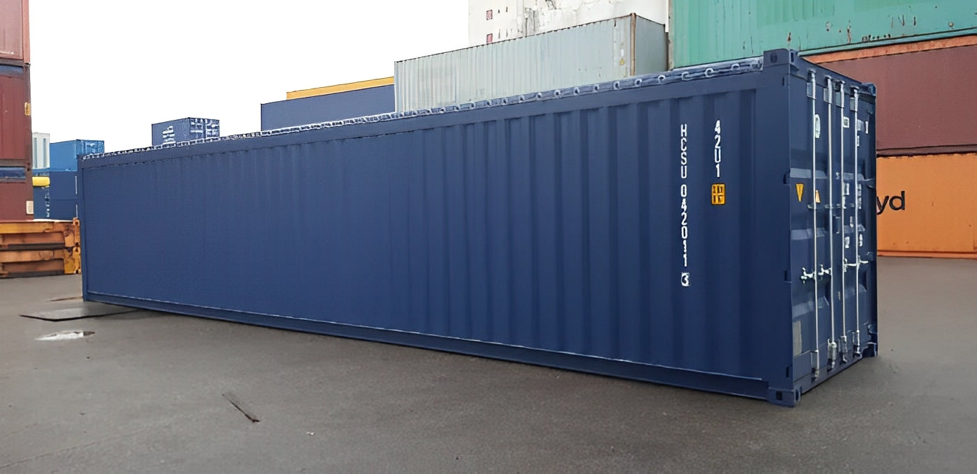 40Ft X 8Ft Used Shipping Container Open Top image 0