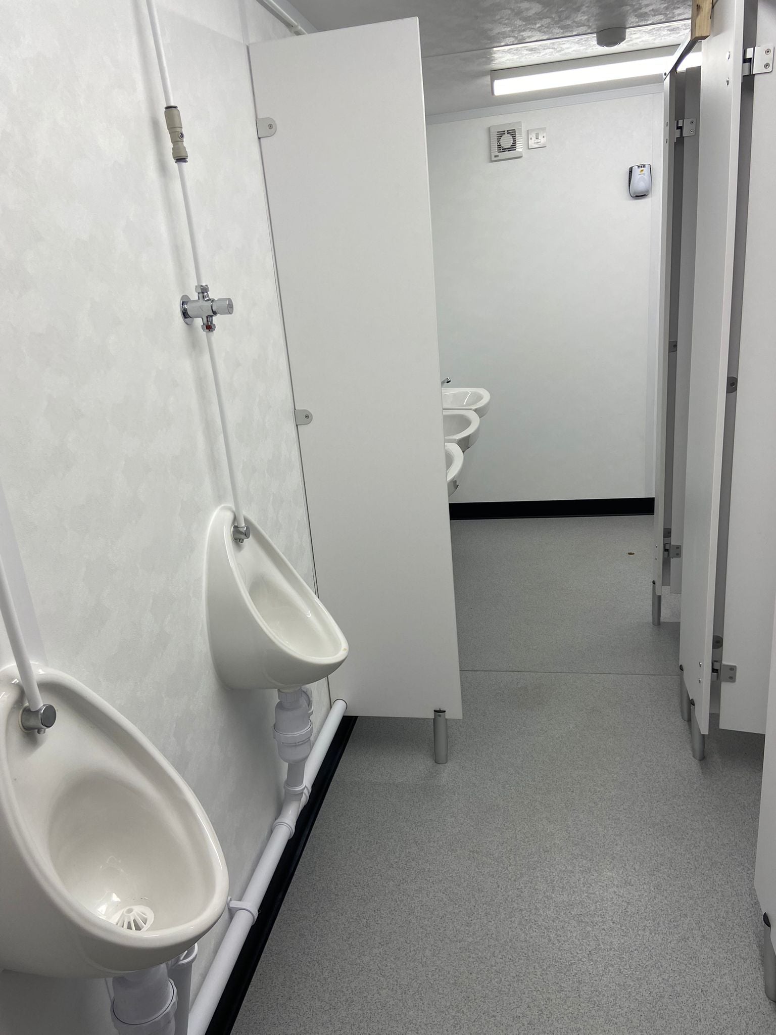 3+1 Steel Toilet Cabin 16Ft x 9Ft image 1