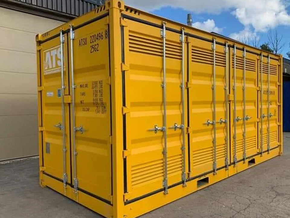 30ft x 8ft Shipping Container (One Trip) – Yellow