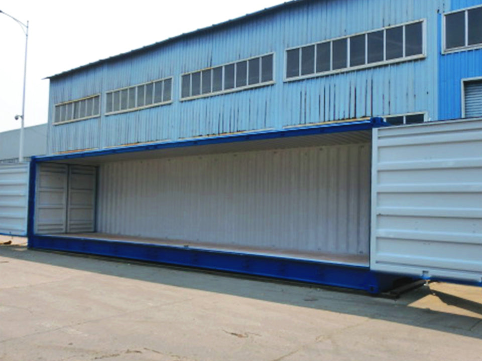 40ft High Cube (9′ 6″ high) Full Side Access Container