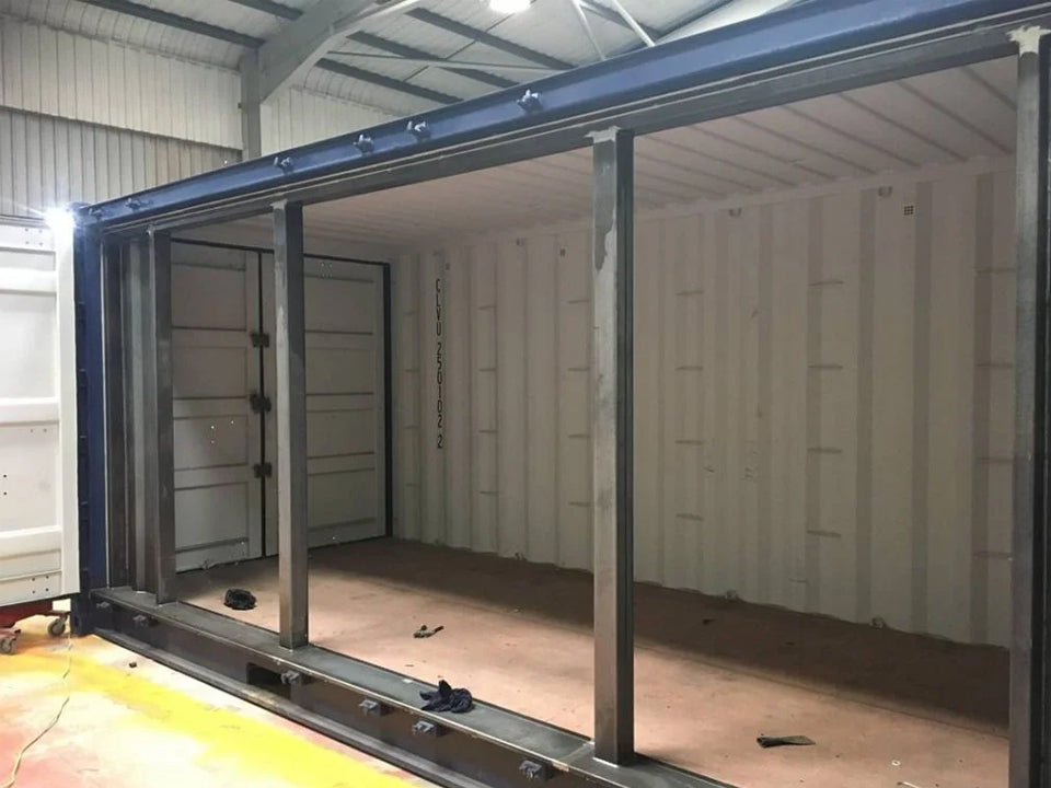 Used 20ft Open Side / Full Side Access Container