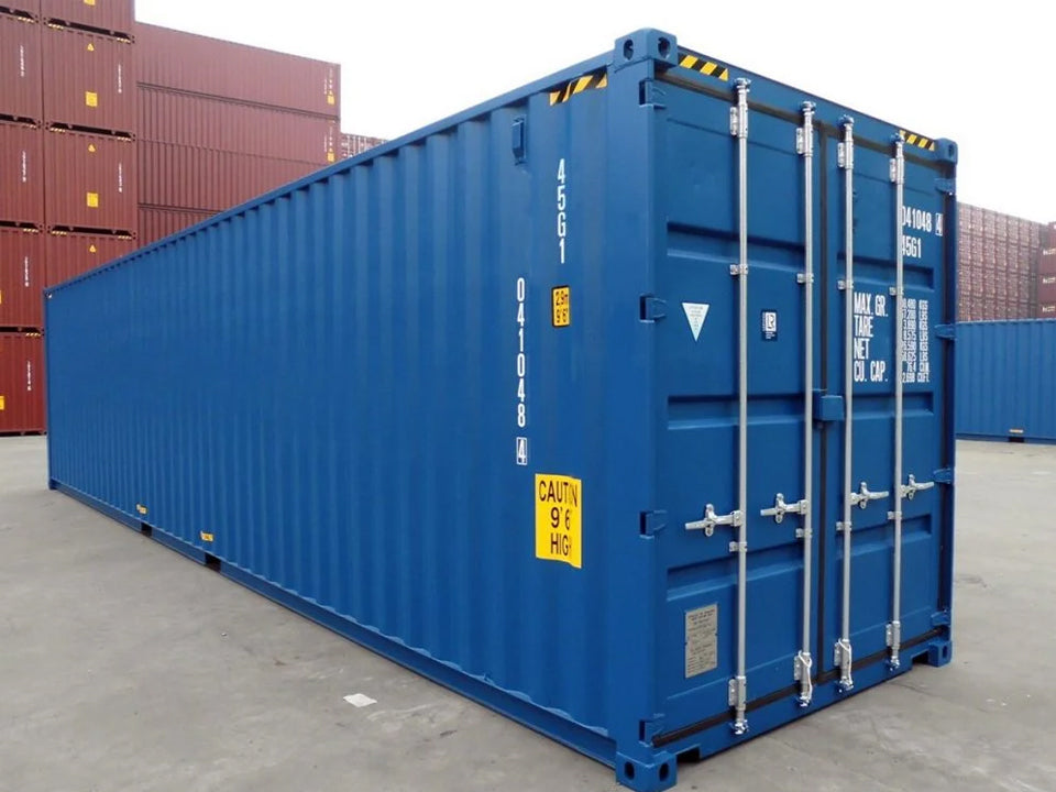 40ft High Cube Container – One Trip (9ft 6″ high)