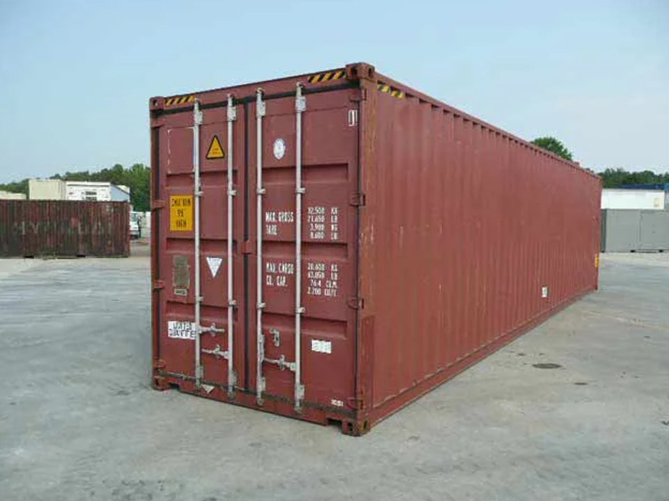 Used 40Ft Cargo Worthy Shipping Containers