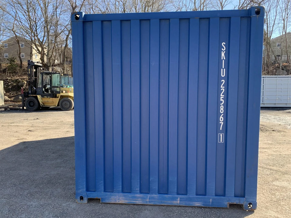 20′ x 8′ x 8.5′ Tall– New Shipping/Storage Container – Wind and Watertight – Blue