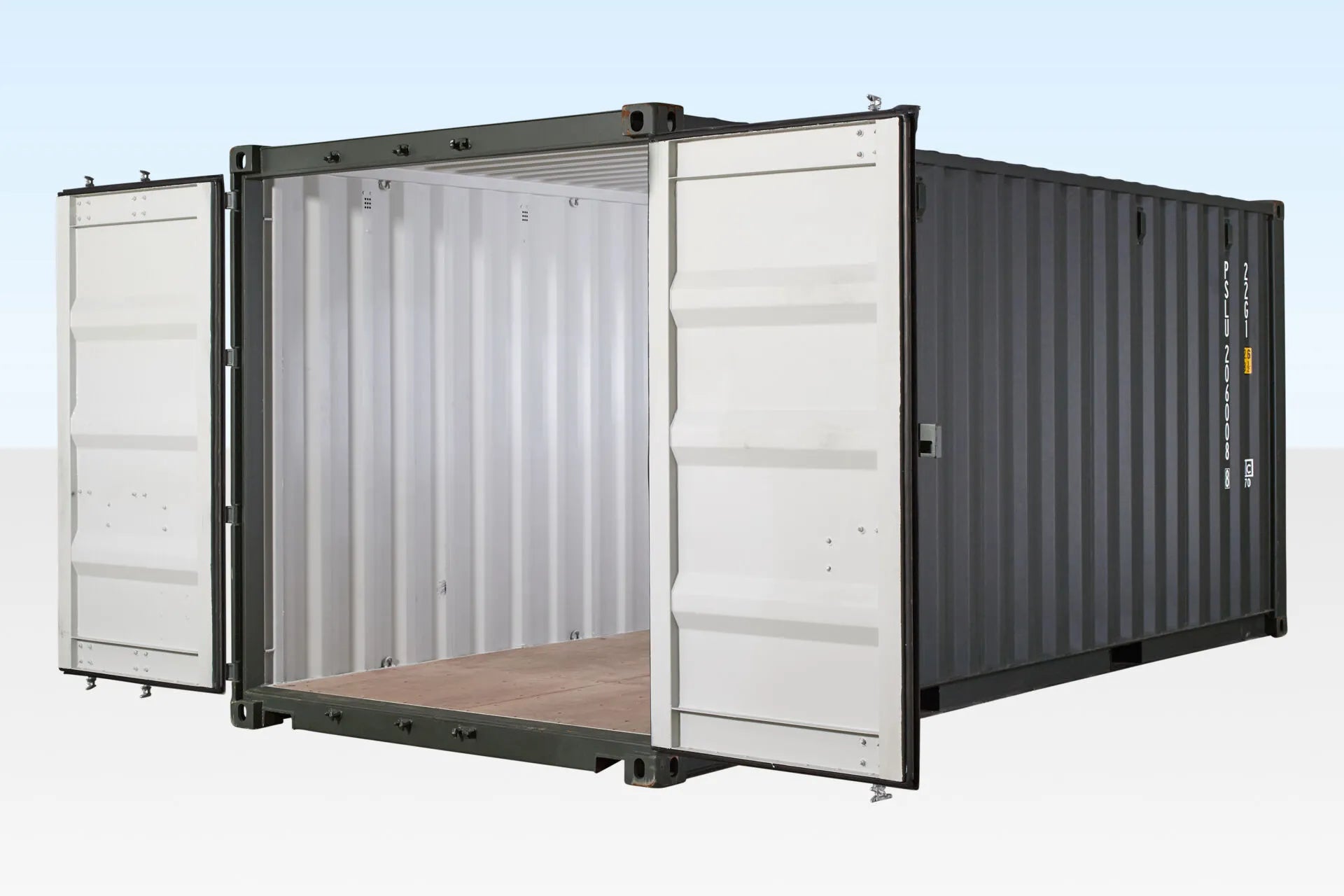20Ft Shipping Container (One Trip) – Dark Green image 6
