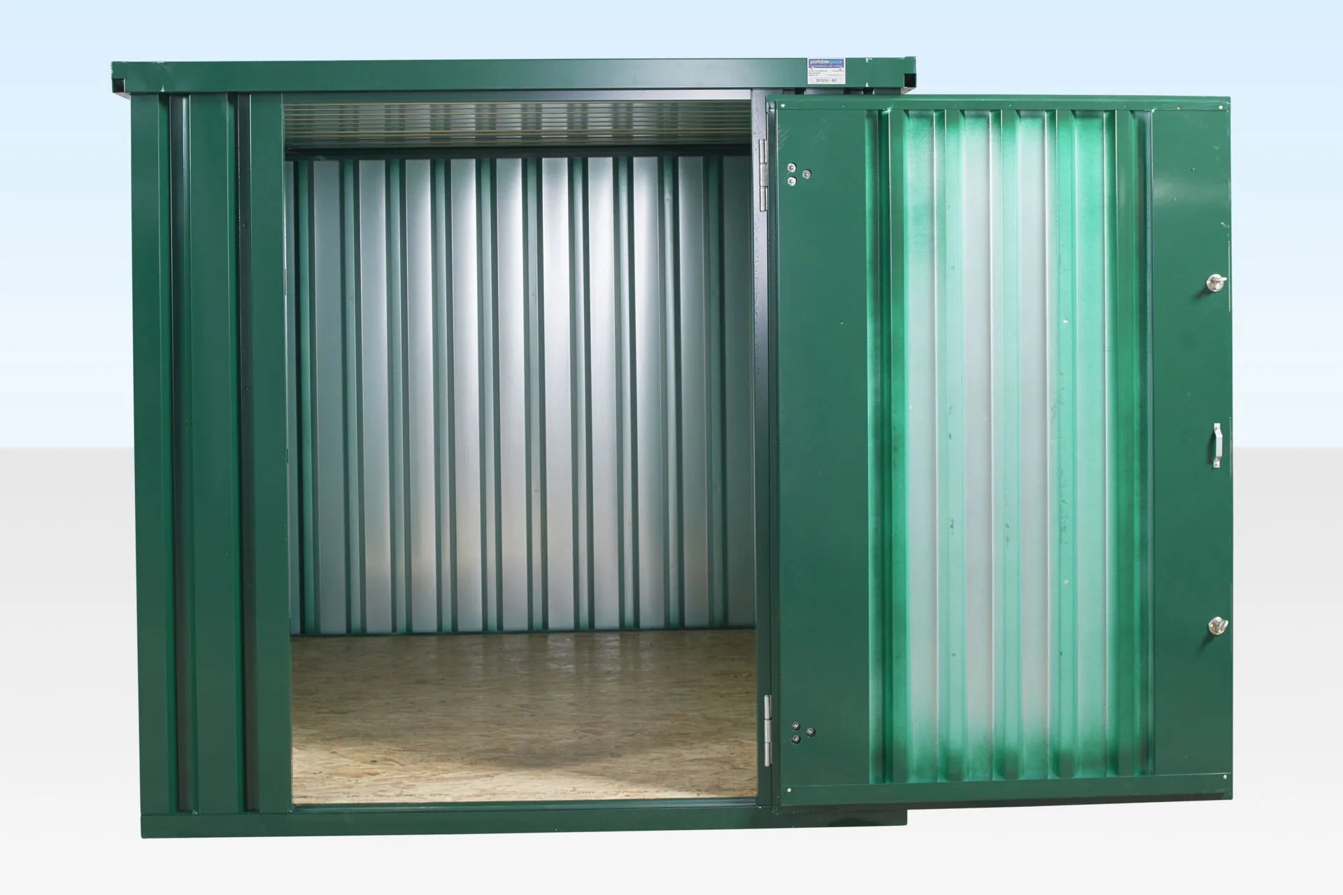 3M X 2.1M Flat Pack Storage Container image 3
