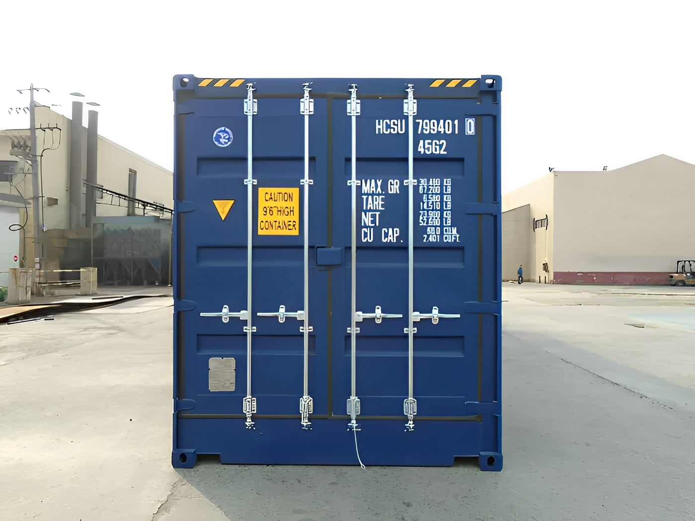 40Ft Full Side Access Container High Cube (9′ 6″ High) image 2