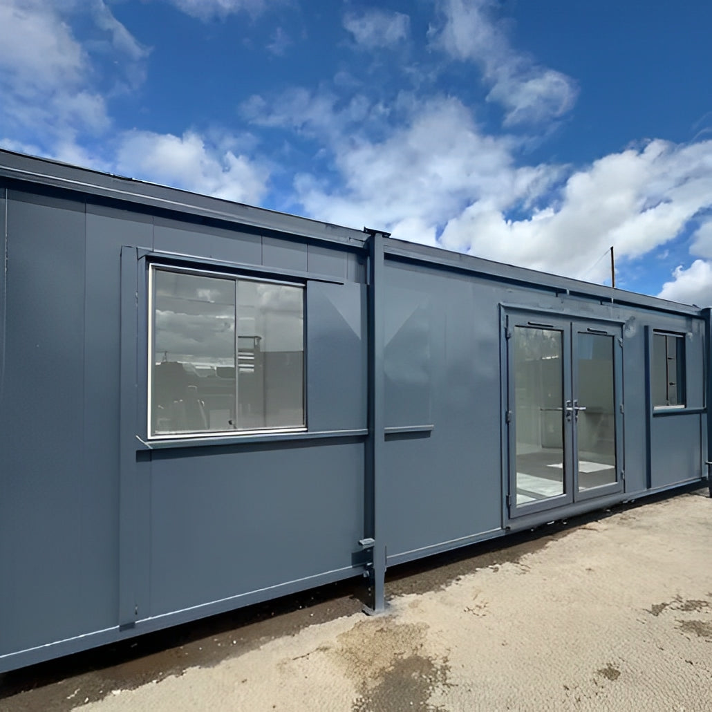 32ft Custom Office Cabin / Canteen | Access Toilet | Portable Building image 5
