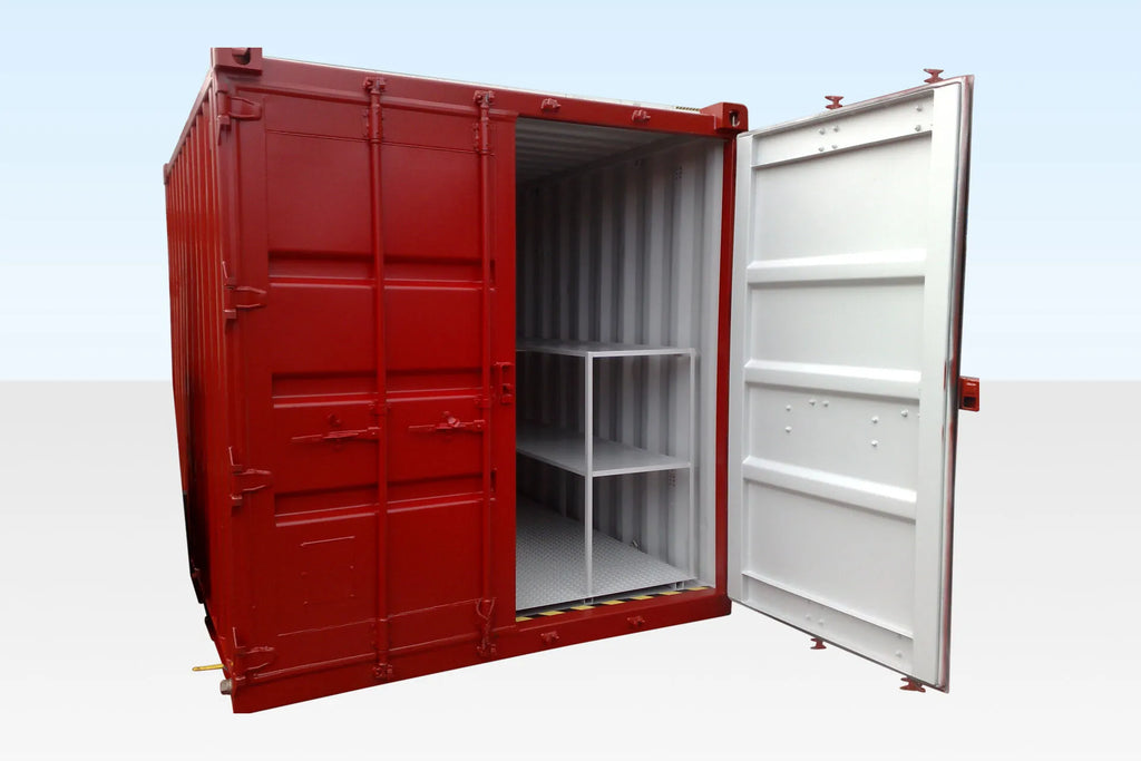 10Ft X 8Ft Flat Floor Bunded Store image 1