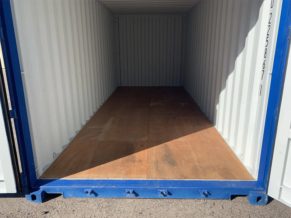 20′ x 8′ x 8.5′ Tall– New Shipping/Storage Container – Wind and Watertight – Blue