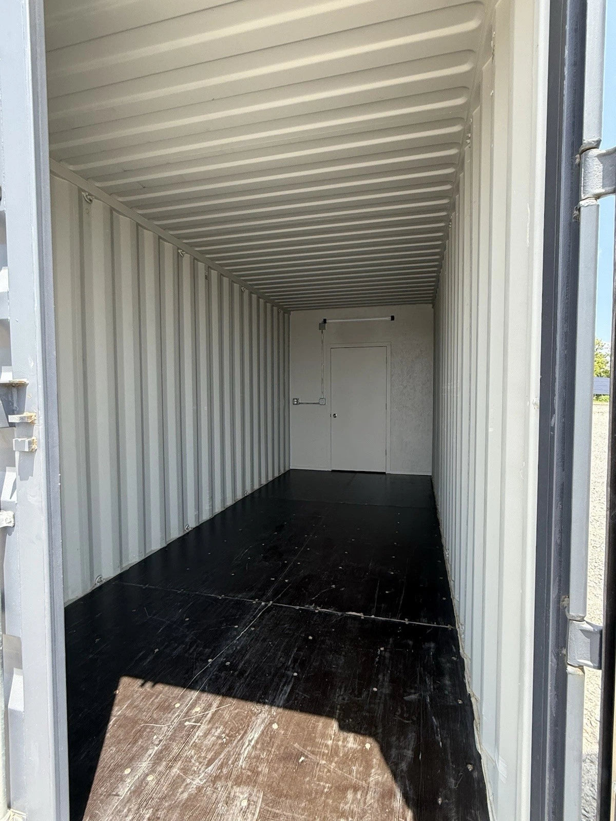 40ft New Slate Gray Shipping Container Office For Commercial Use Spray Foam image 10