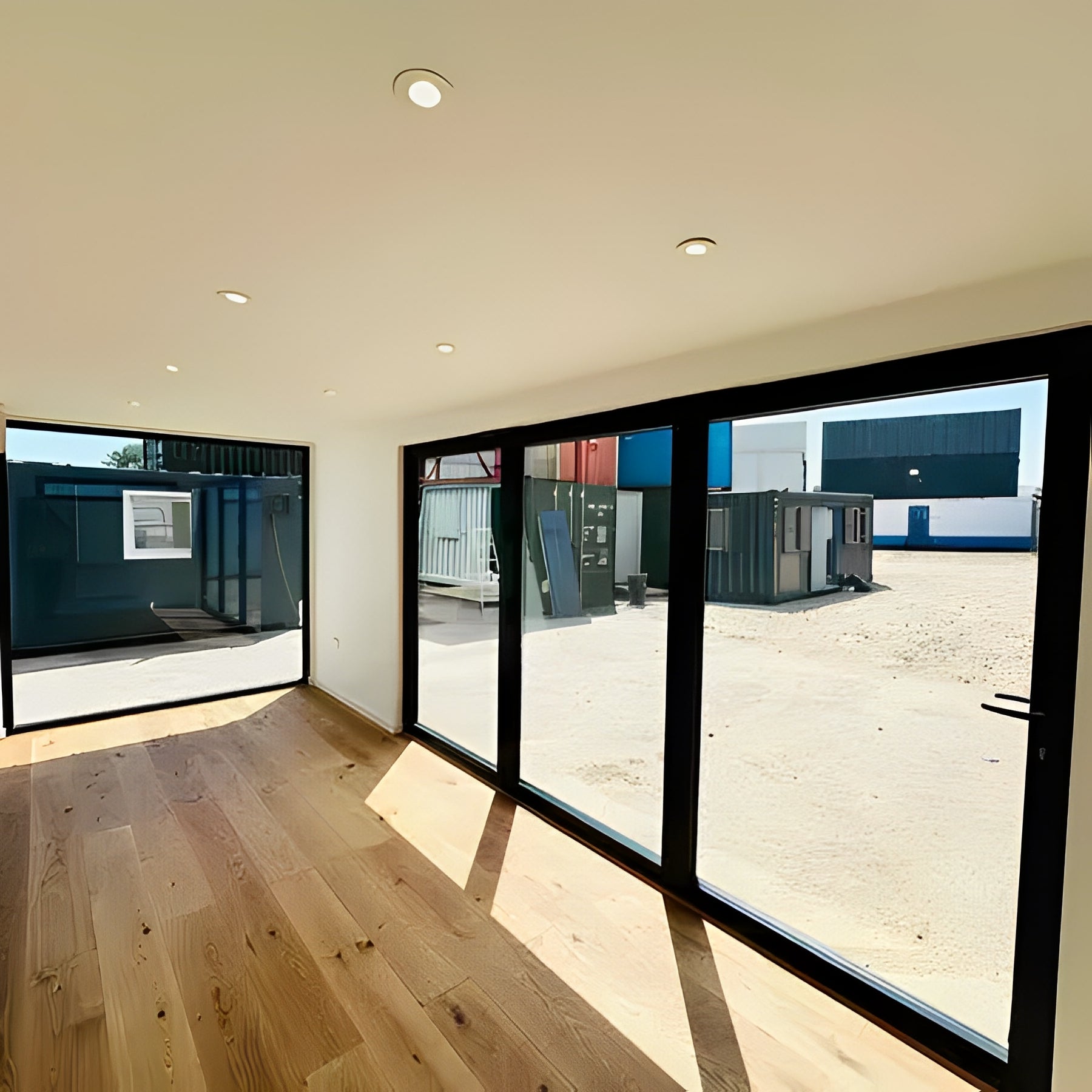 20ft x 8ft Custom Shipping Container Converted Office | Portable Building | Garden Office image 12